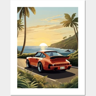 German Classic Car Poster Posters and Art